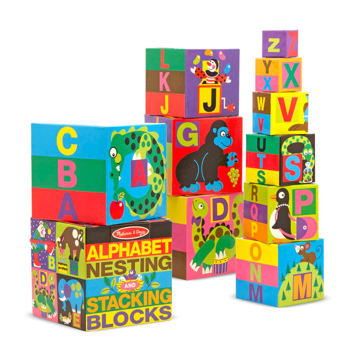 Alphabet Nesting and Stacking Blocks S8