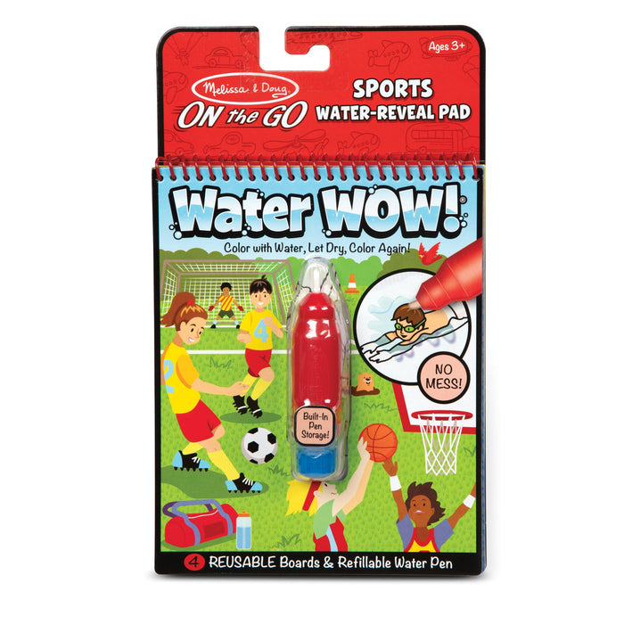 On the Go Water WOW!® Water-Reveal Activity Pad – Sports M2