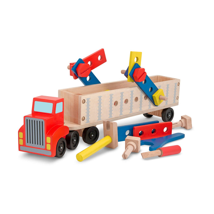 Wooden Big Rig Building Set A6