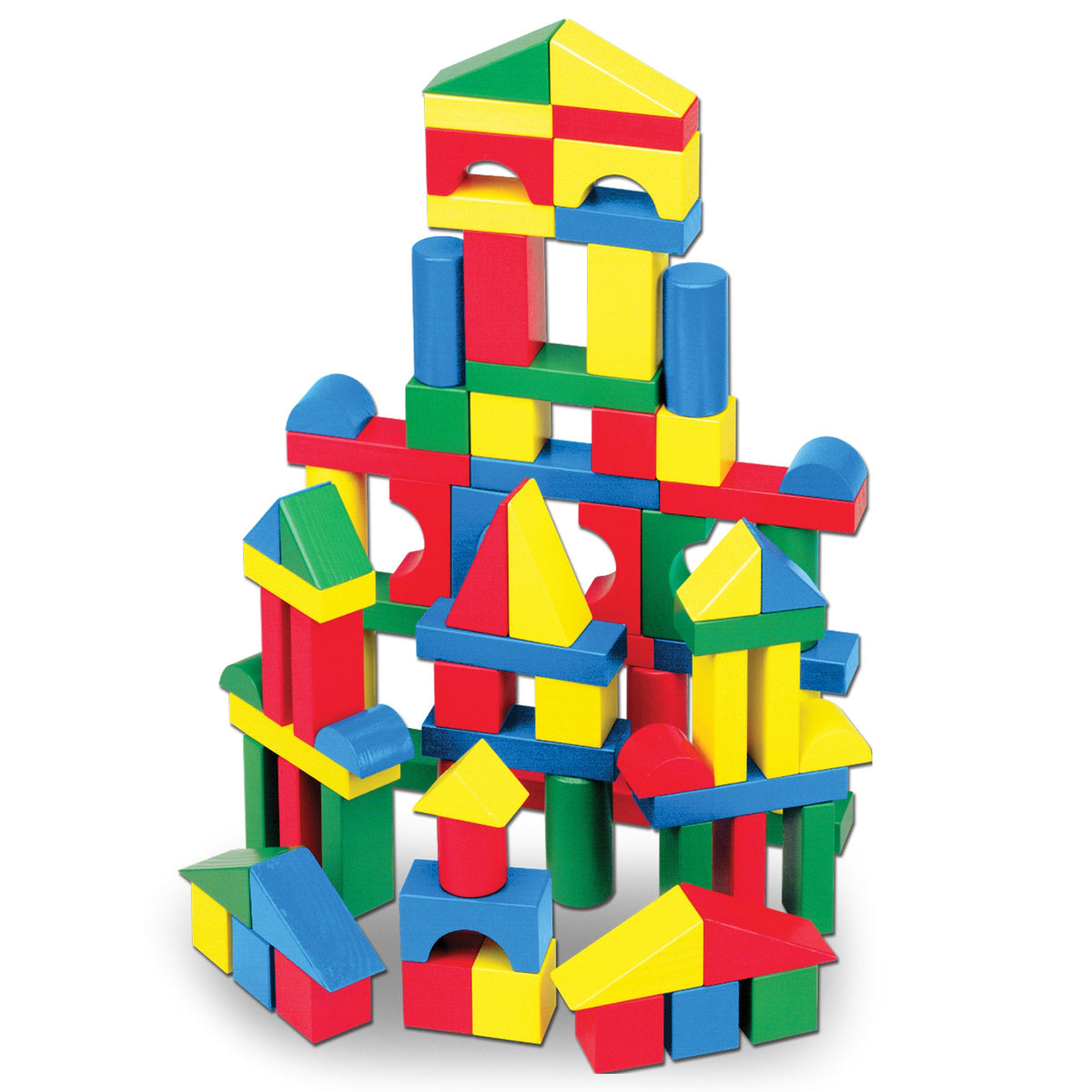 100-Piece Wood Blocks Set Z8