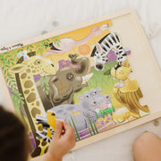 African Plains Wooden Jigsaw Puzzle - 24 Pieces V2