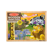 African Plains Wooden Jigsaw Puzzle - 24 Pieces V2