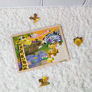 African Plains Wooden Jigsaw Puzzle - 24 Pieces V2