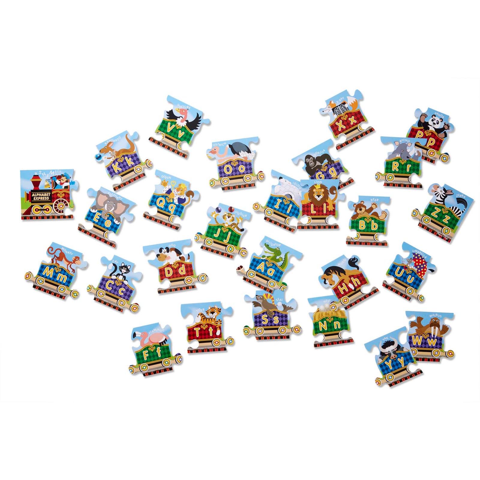 Alphabet Express Floor Puzzle - 27 Pieces M4