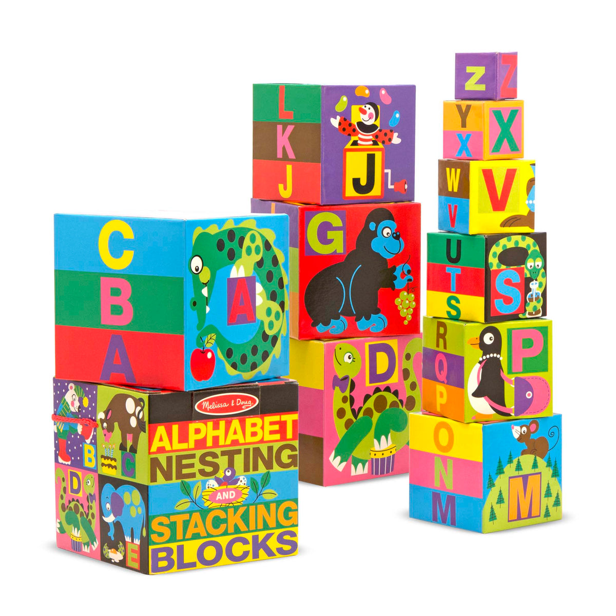 Alphabet Nesting and Stacking Blocks V3