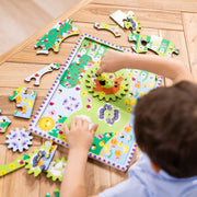 Animal Chase I-Spy Wooden Gear Puzzle D6