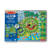 Animal Chase I-Spy Wooden Gear Puzzle D6