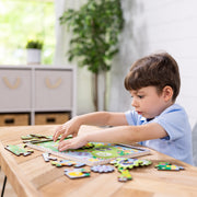 Animal Chase I-Spy Wooden Gear Puzzle D6