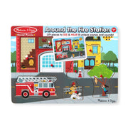 Around the Fire Station Sound Puzzle - 8 Pieces H2