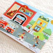 Around the Fire Station Sound Puzzle - 8 Pieces H2