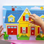 Around the House Sound Puzzle - 8 Pieces T3