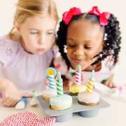Bake & Decorate Wooden Cupcake Play Set K0
