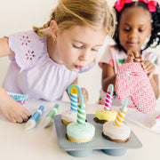 Bake & Decorate Wooden Cupcake Play Set K0