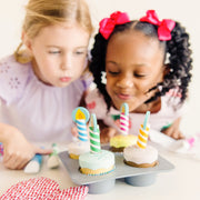 Bake & Decorate Wooden Cupcake Play Set K0