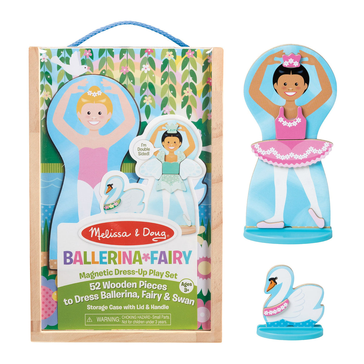 Ballerina/Fairy Magnetic Dress-Up Play Set J9