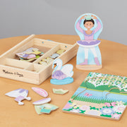 Ballerina/Fairy Magnetic Dress-Up Play Set K5