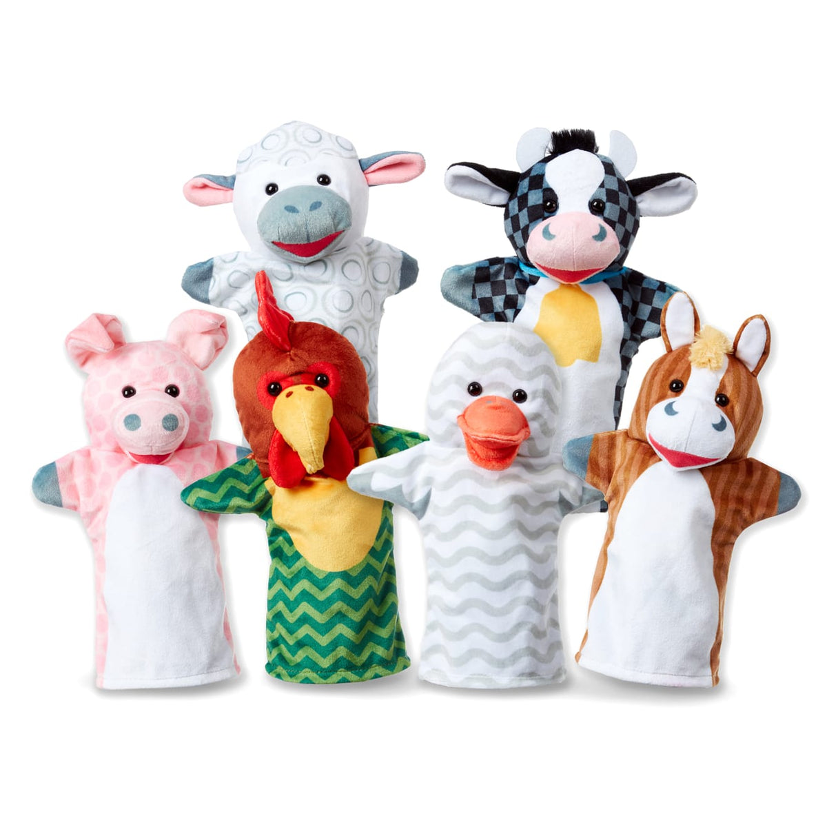 Barn Buddies Hand Puppets (6 Pc) L0