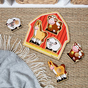 Barnyard Animals Jumbo Knob Puzzle - 3 Pieces J8