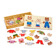 Bear Family Dress-Up Puzzle - 45 Pieces H8