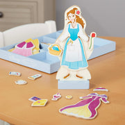 Belle Wooden Magnetic Dress-Up H8
