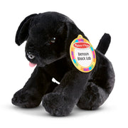 Benson Black Lab Puppy Dog Stuffed Animal U2