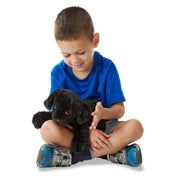 Benson Black Lab Puppy Dog Stuffed Animal U2