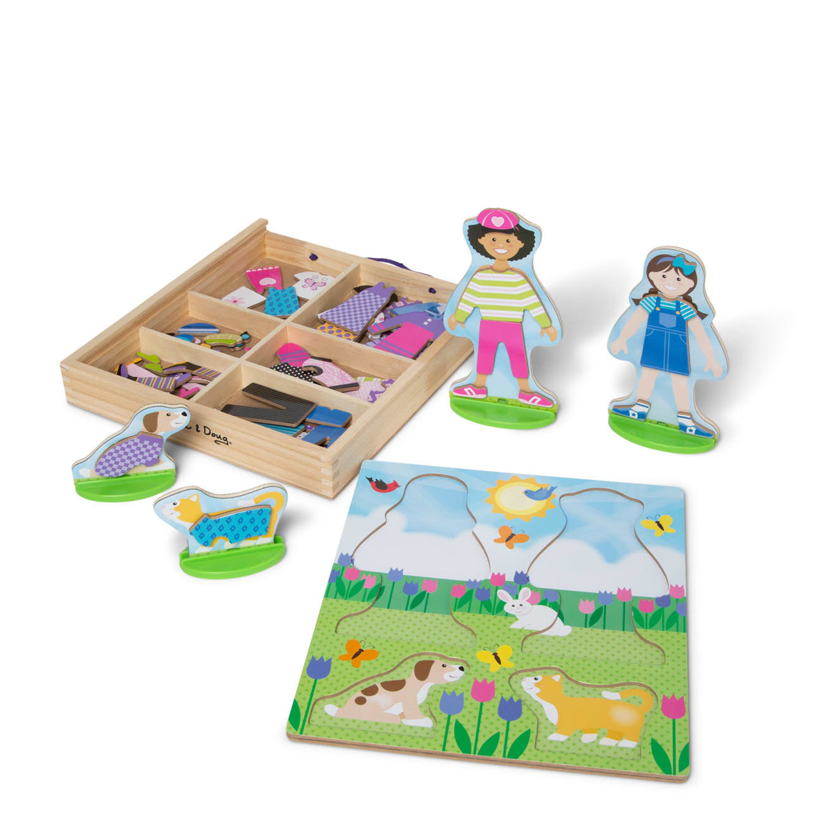 Best Friends Magnetic Dress-Up Play Set S7