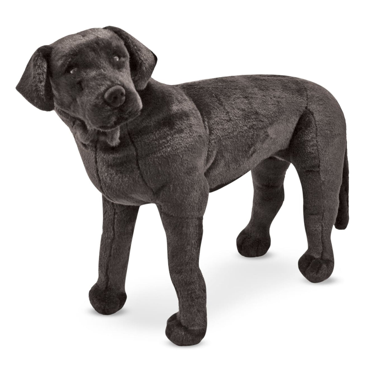Black Lab Giant Stuffed Animal F0