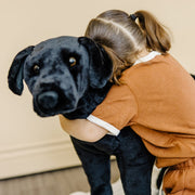 Black Lab Giant Stuffed Animal O1