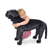 Black Lab Giant Stuffed Animal O1