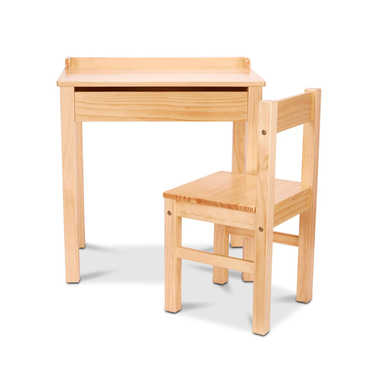 Child's Lift-Top Desk & Chair - Honey B9