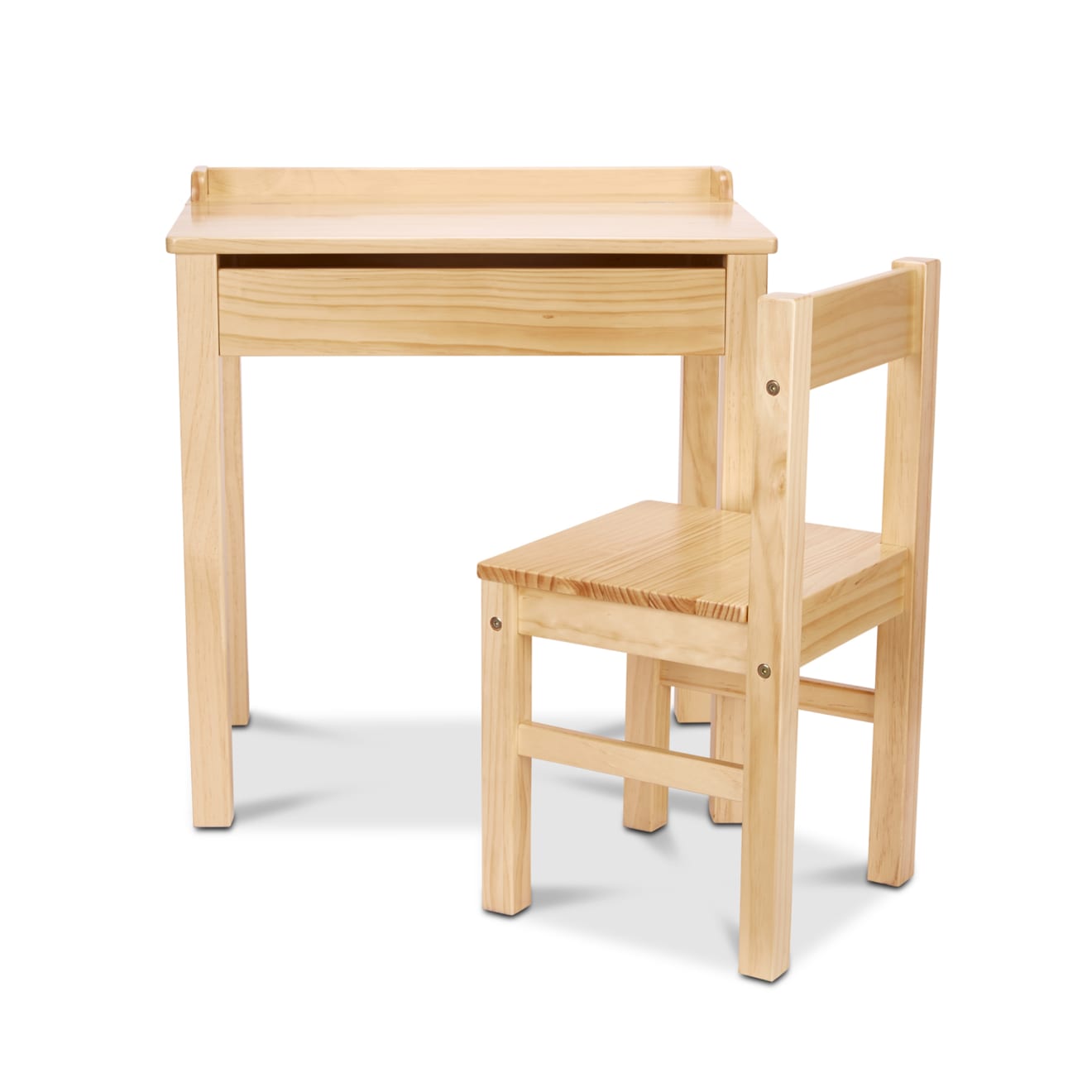 Child's Lift-Top Desk & Chair - Honey C6