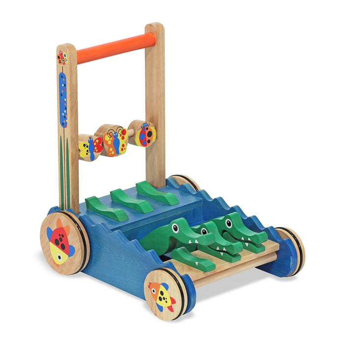Chomp & Clack Alligator Push Toy M8