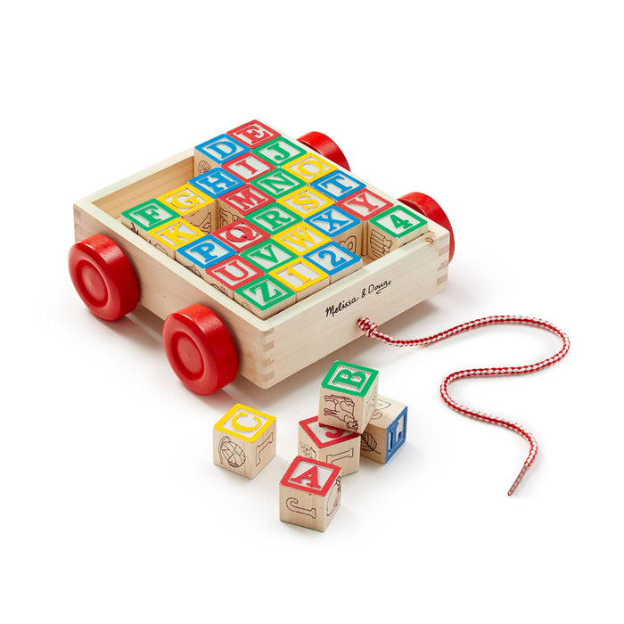Classic ABC Block Cart B2
