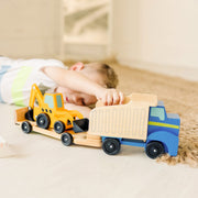 Classic Toy Dump Truck & Loader I7