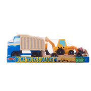Classic Toy Dump Truck & Loader I7