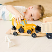 Classic Toy Dump Truck & Loader I7