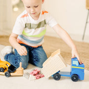 Classic Toy Dump Truck & Loader I7