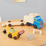 Classic Toy Dump Truck & Loader I7