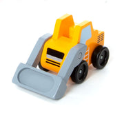 Classic Wooden Toy Construction Vehicle Set V4