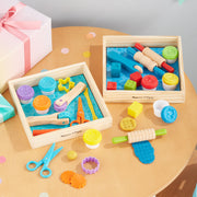 Clay Activity 2-Pack: Shape, Model & Mold; Cut, Sculpt & Stamp V1