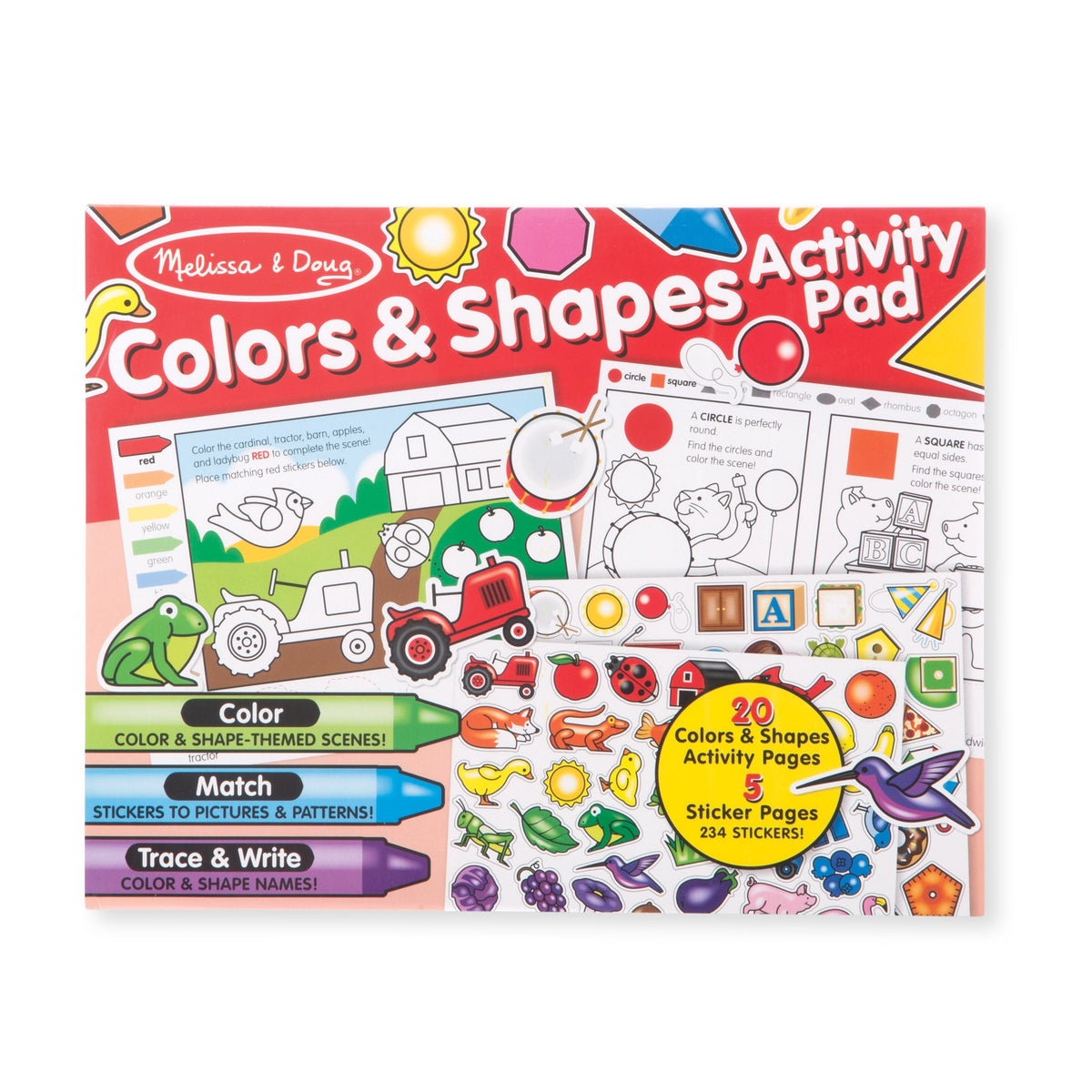 Colors & Shapes Activity Pad O4
