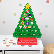 Countdown to Christmas Wooden Religious Advent Calendar E1