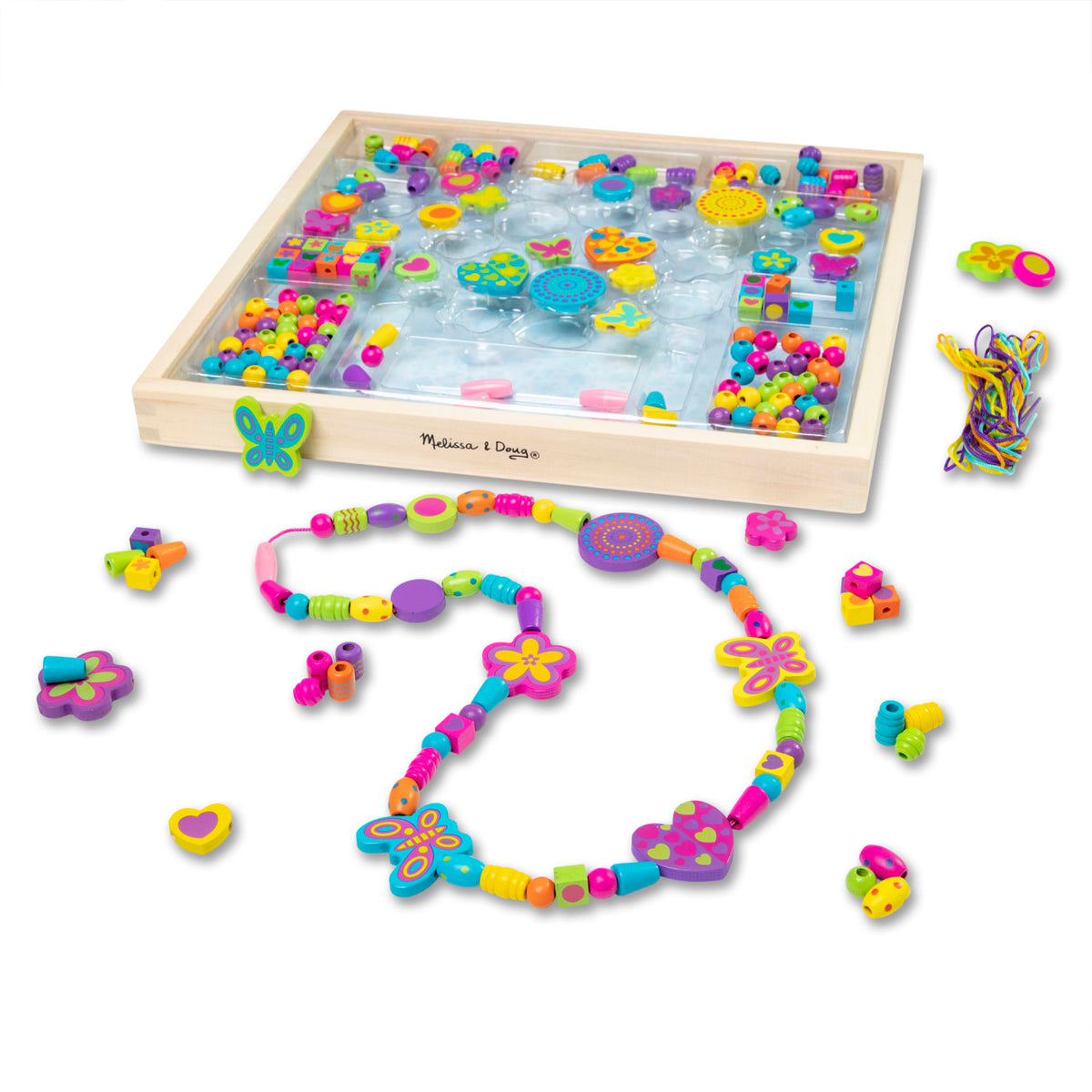 Created by Me! Bead Bouquet Wooden Bead Kit O8