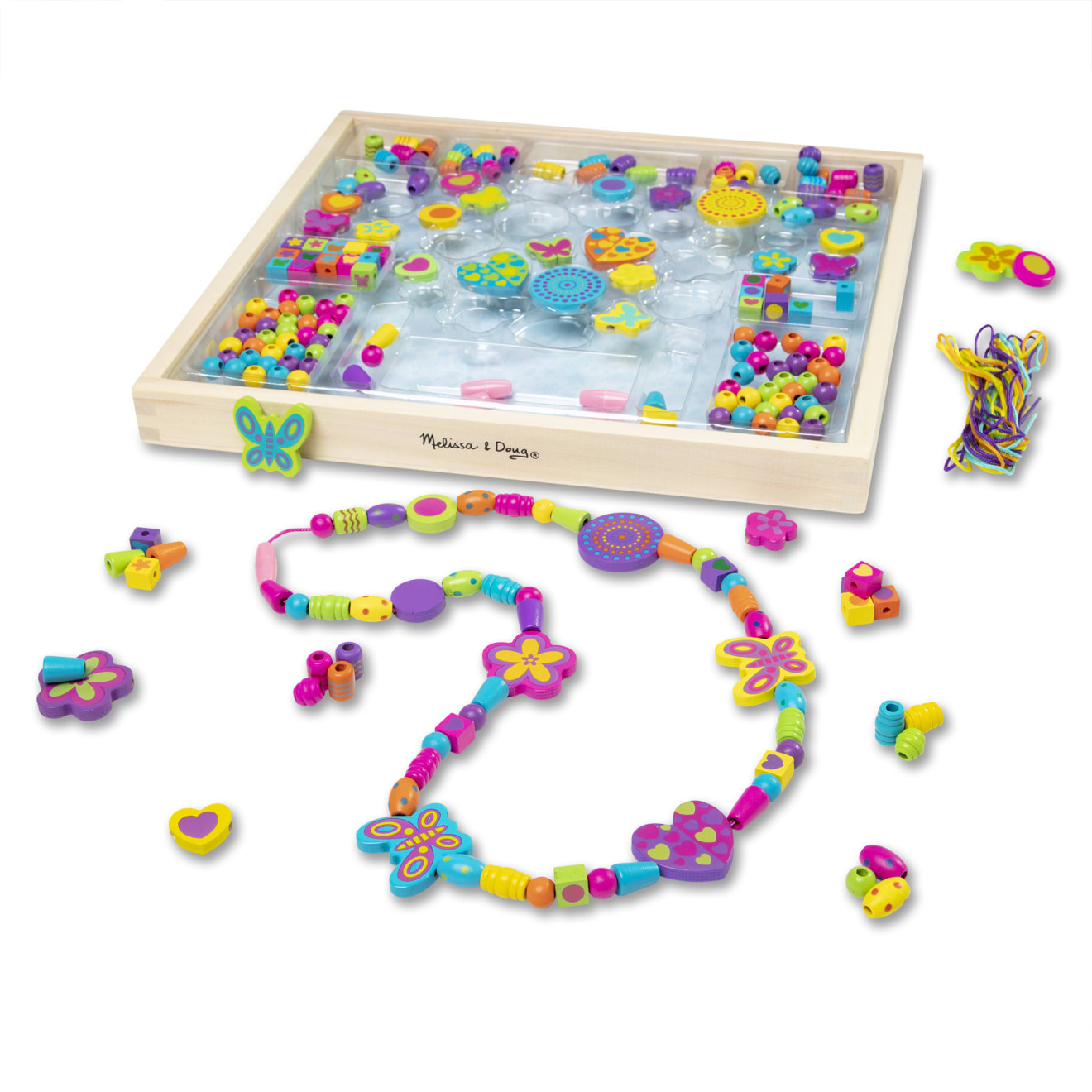 Created by Me! Bead Bouquet Wooden Bead Kit Y7