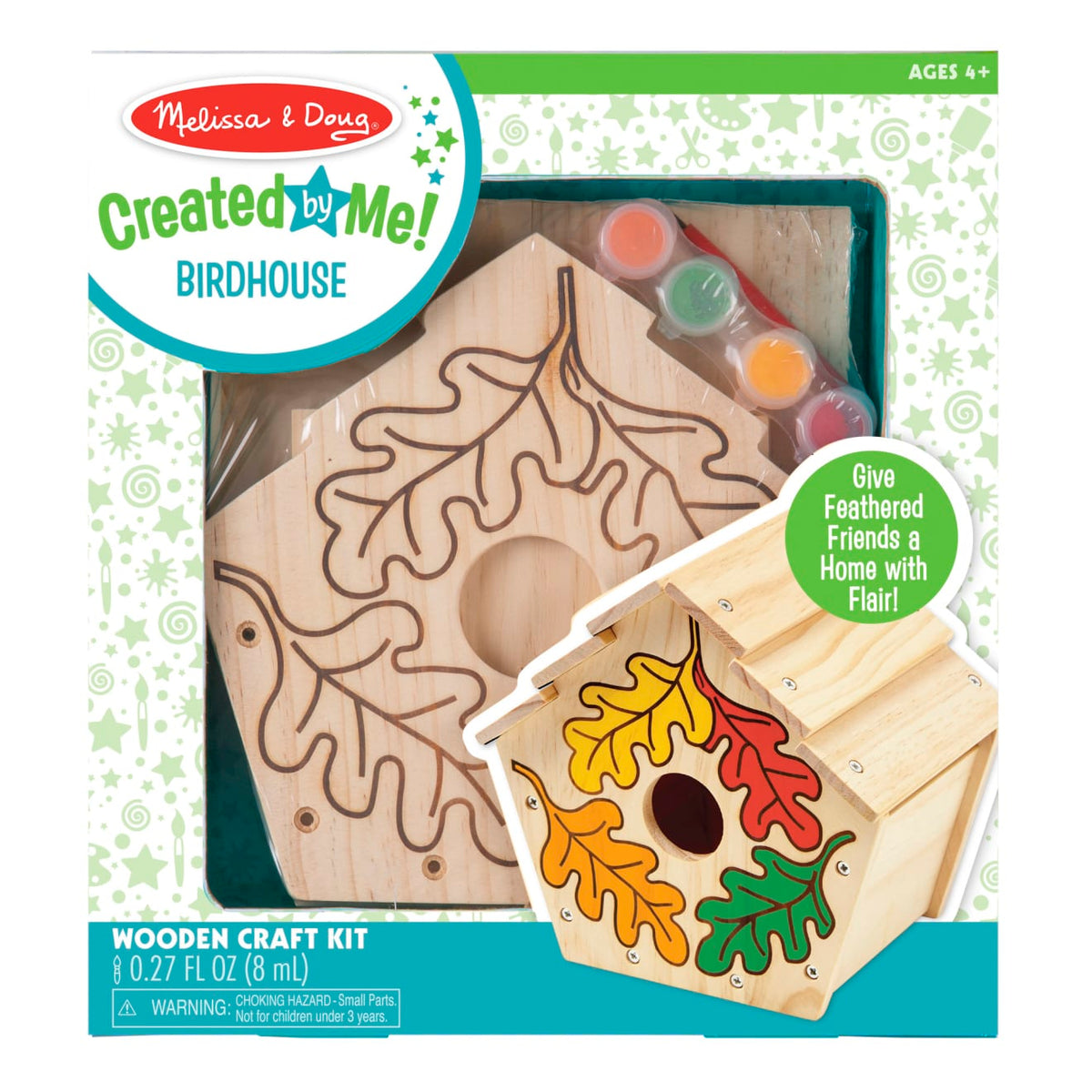 Created by Me! Birdhouse Wooden Craft Kit H7