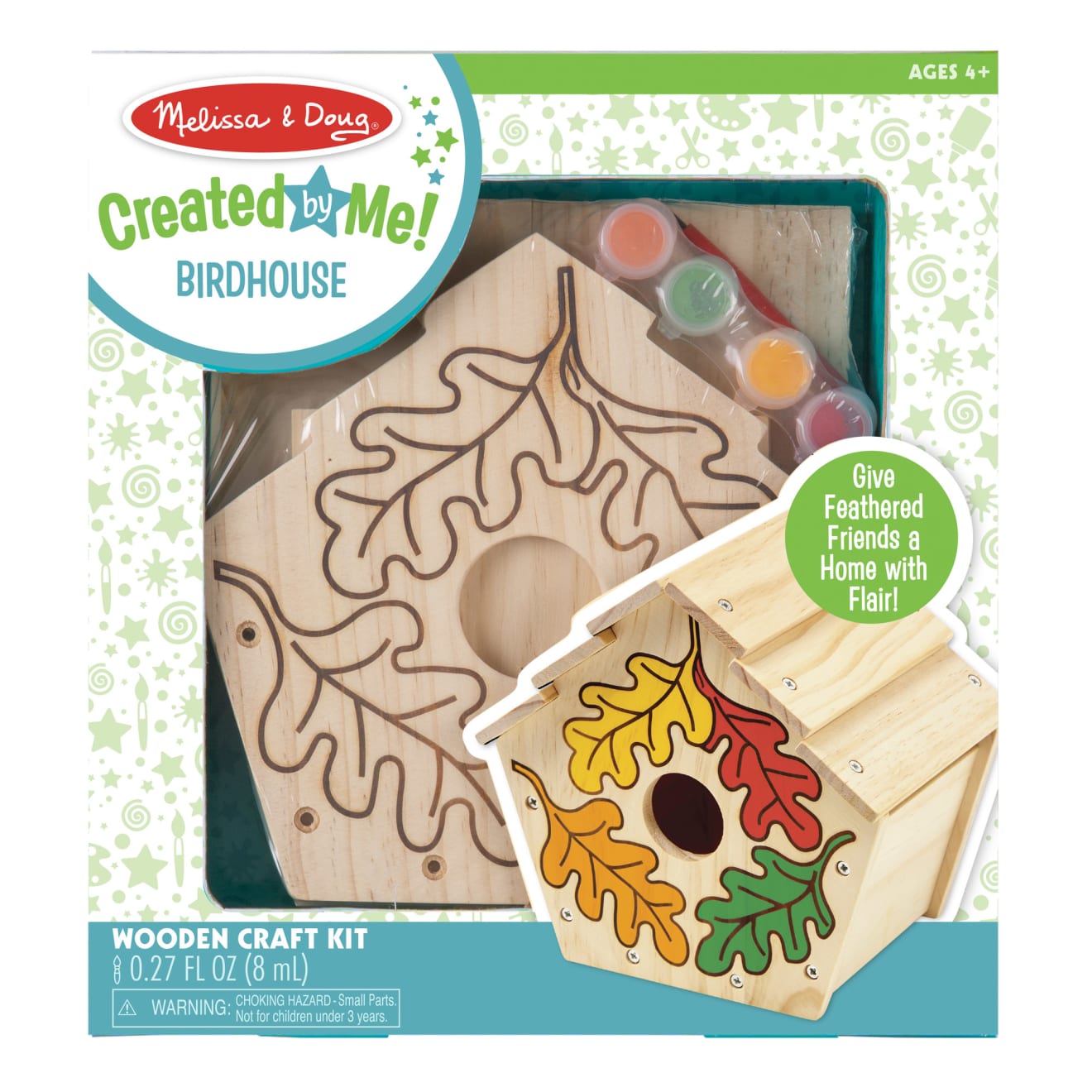 Created by Me! Birdhouse Wooden Craft Kit J6