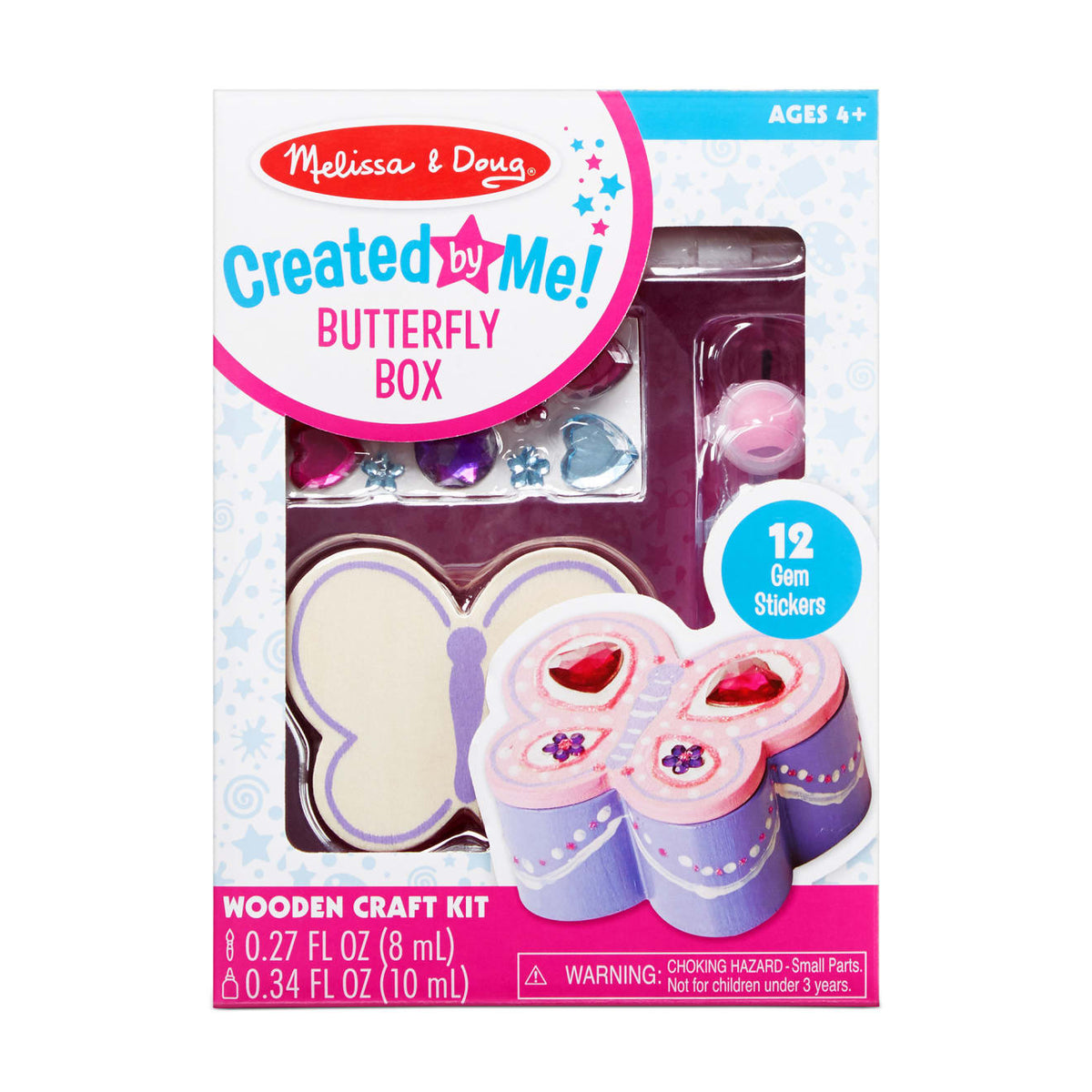 Created by Me! Butterfly Box Wooden Craft Kit U3
