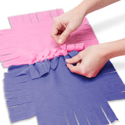 Created by Me! Flower Fleece Quilt O0