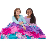 Created by Me! Flower Fleece Quilt O0